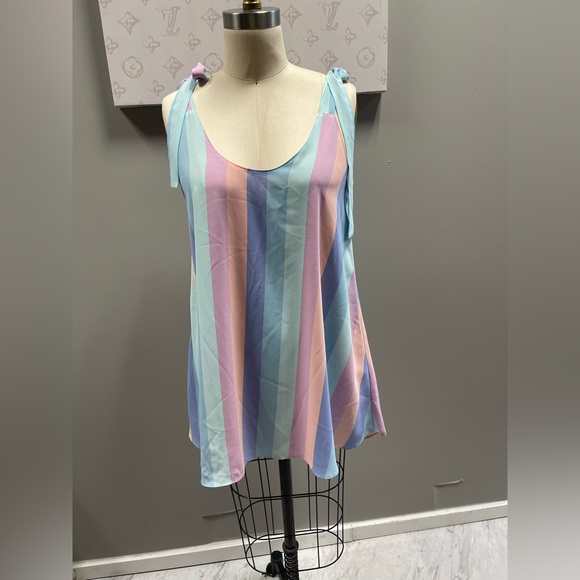 Buddy Love- mini striped dress s e96-4 - Picture 1 of 4